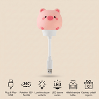Veilleuse cochon USB - PetitPig