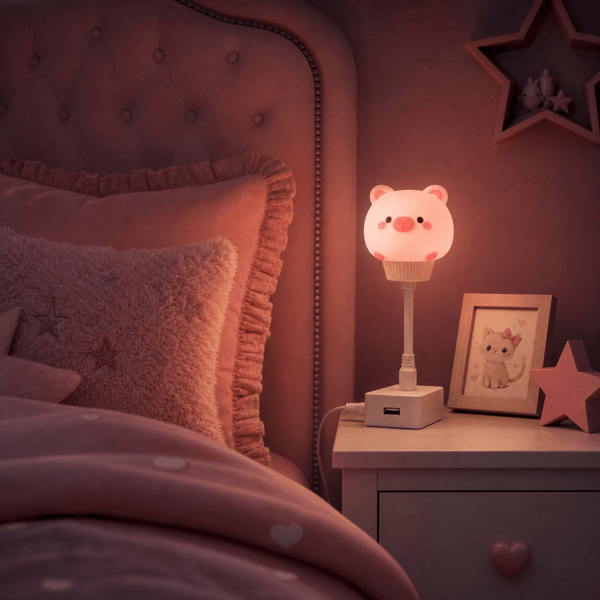 Veilleuse cochon USB - PetitPig
