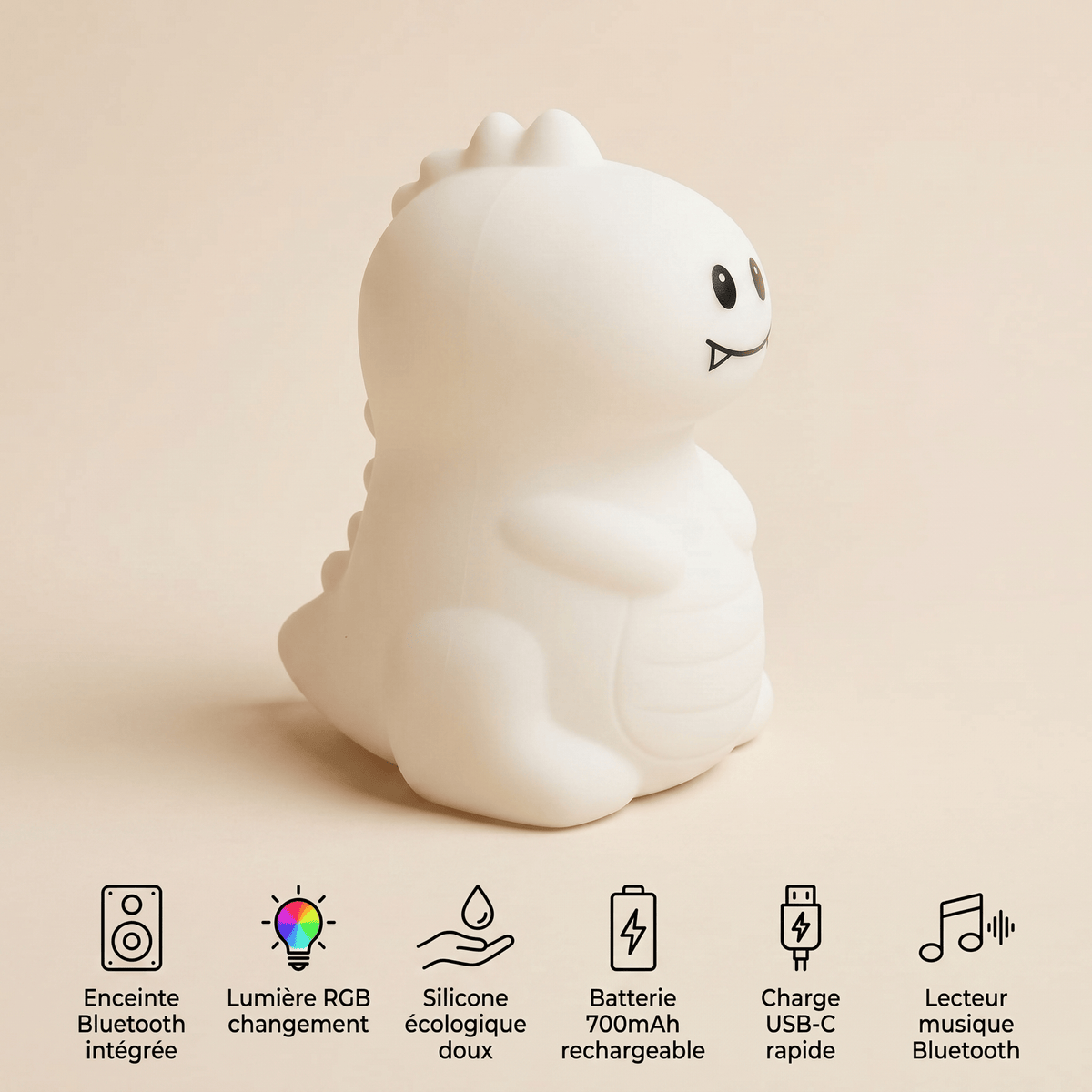 Veilleuse dinosaure LED - DinoKid