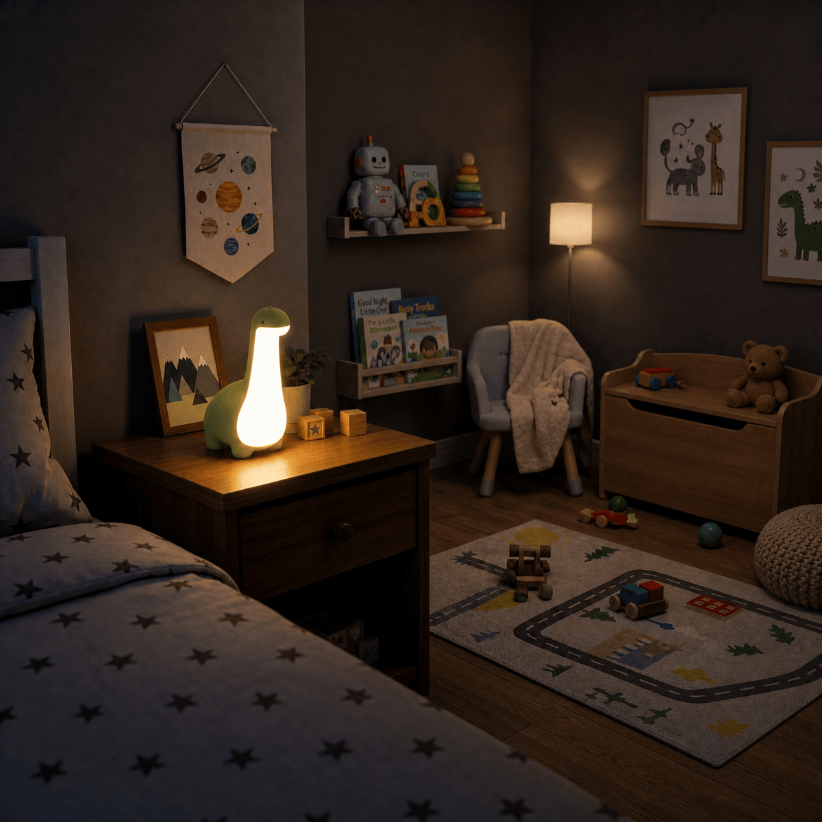 Veilleuse dinosaure pour bébé - DinoSleep