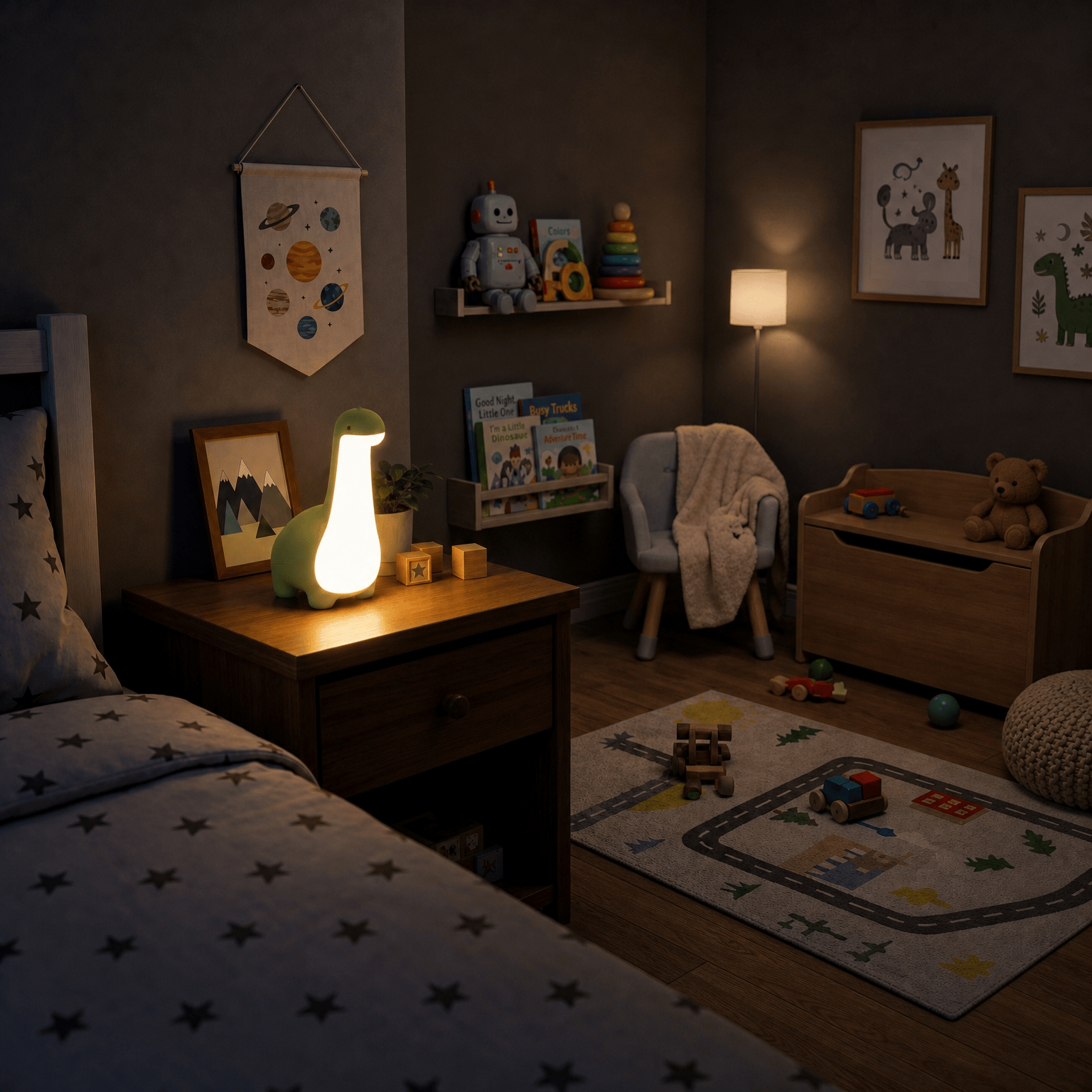 Veilleuse dinosaure pour bébé - DinoSleep