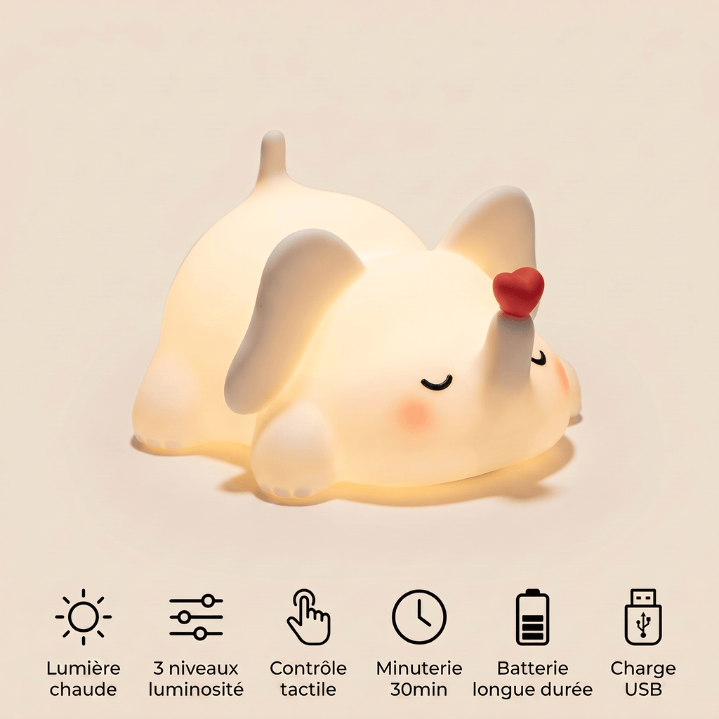 Veilleuse éléphant pour bébé - DreamElephant