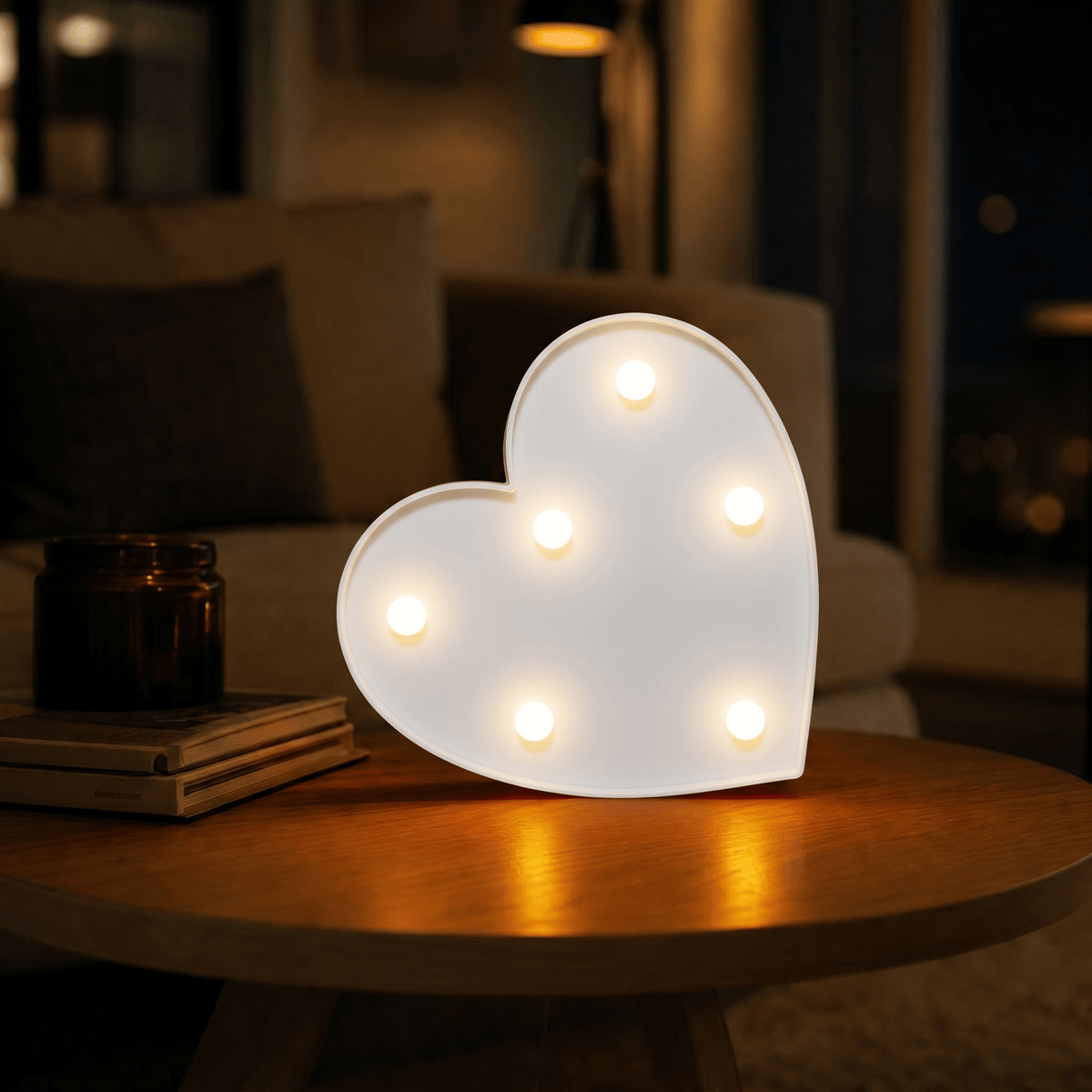 Veilleuse en forme de coeur - SweetHeart