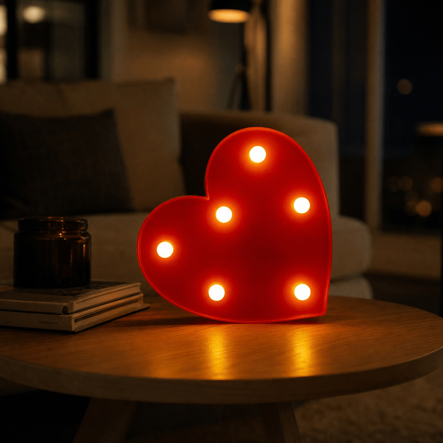 Veilleuse en forme de coeur - SweetHeart