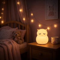Veilleuse enfant hibou rechargeable - HiboNest