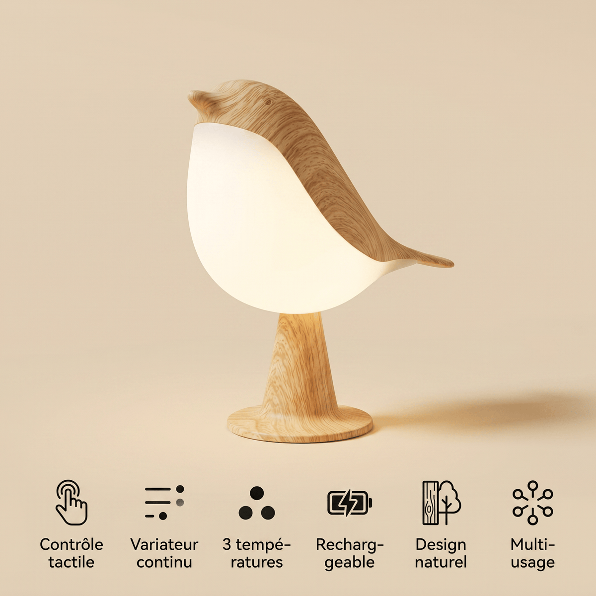 Veilleuse enfant oiseau - CozyBird