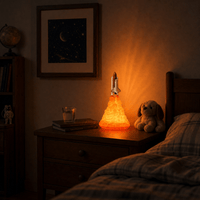 Veilleuse fusée avec socle - AstroLight