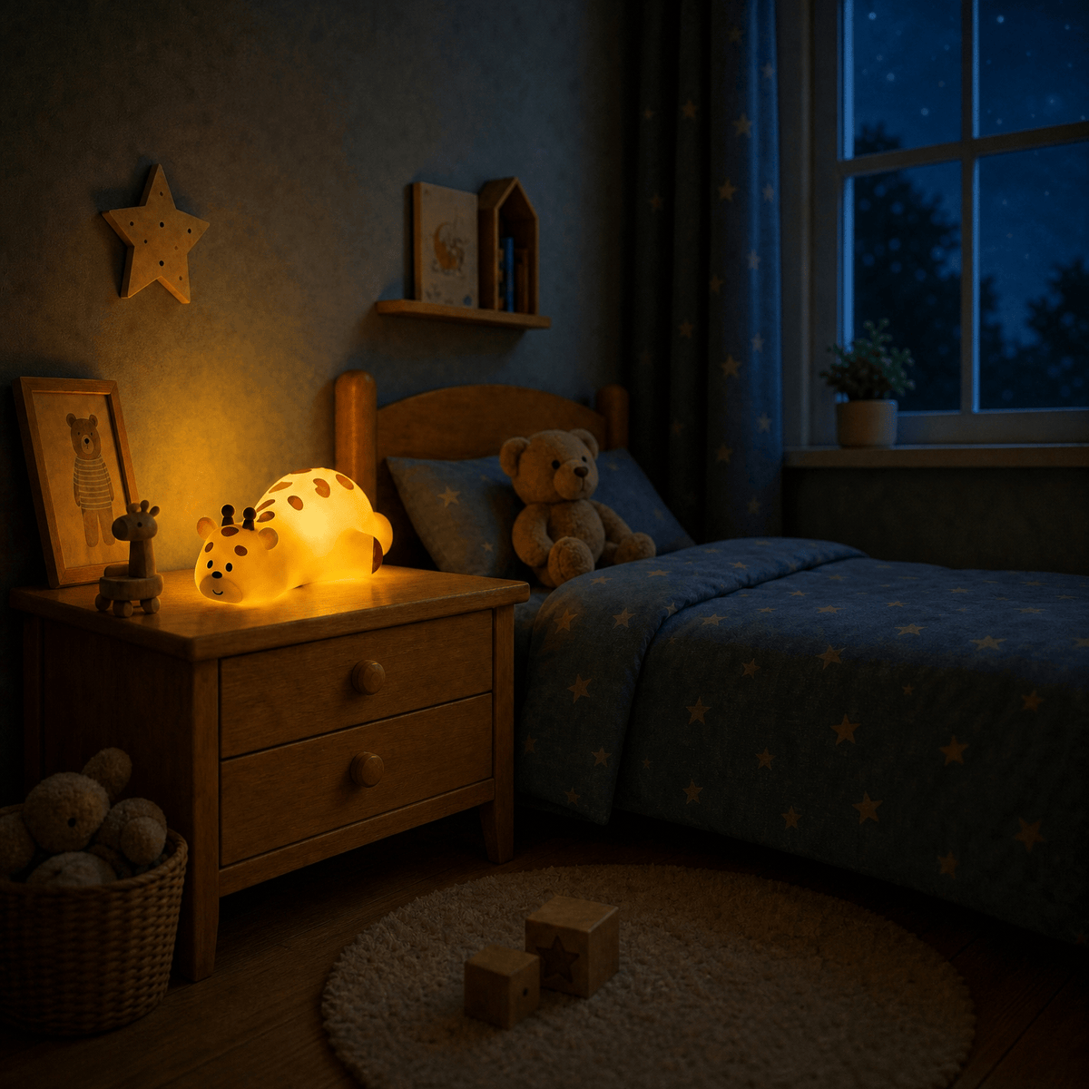 Veilleuse girafe bébé - GiraLight