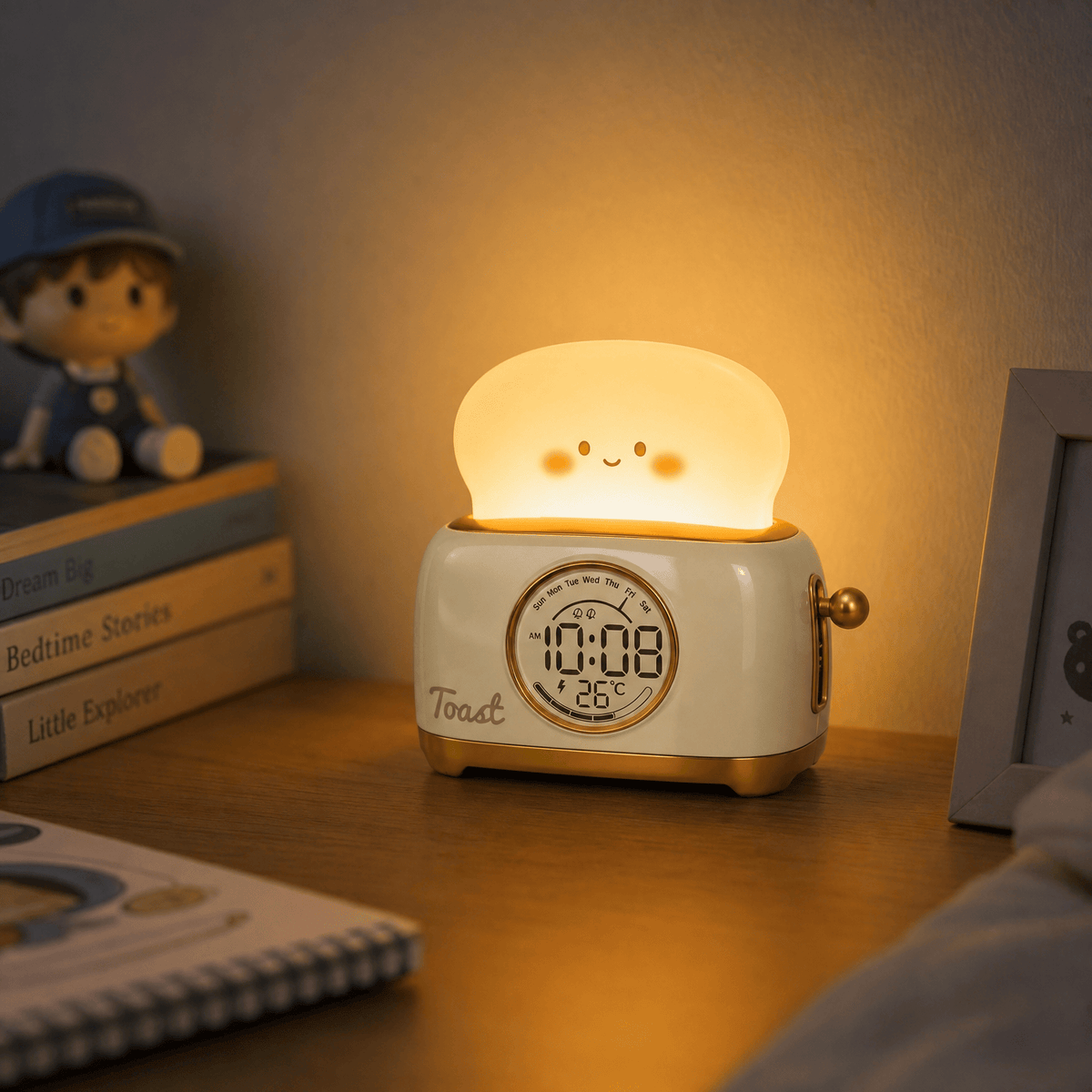 Veilleuse grille-pain - ToastClock