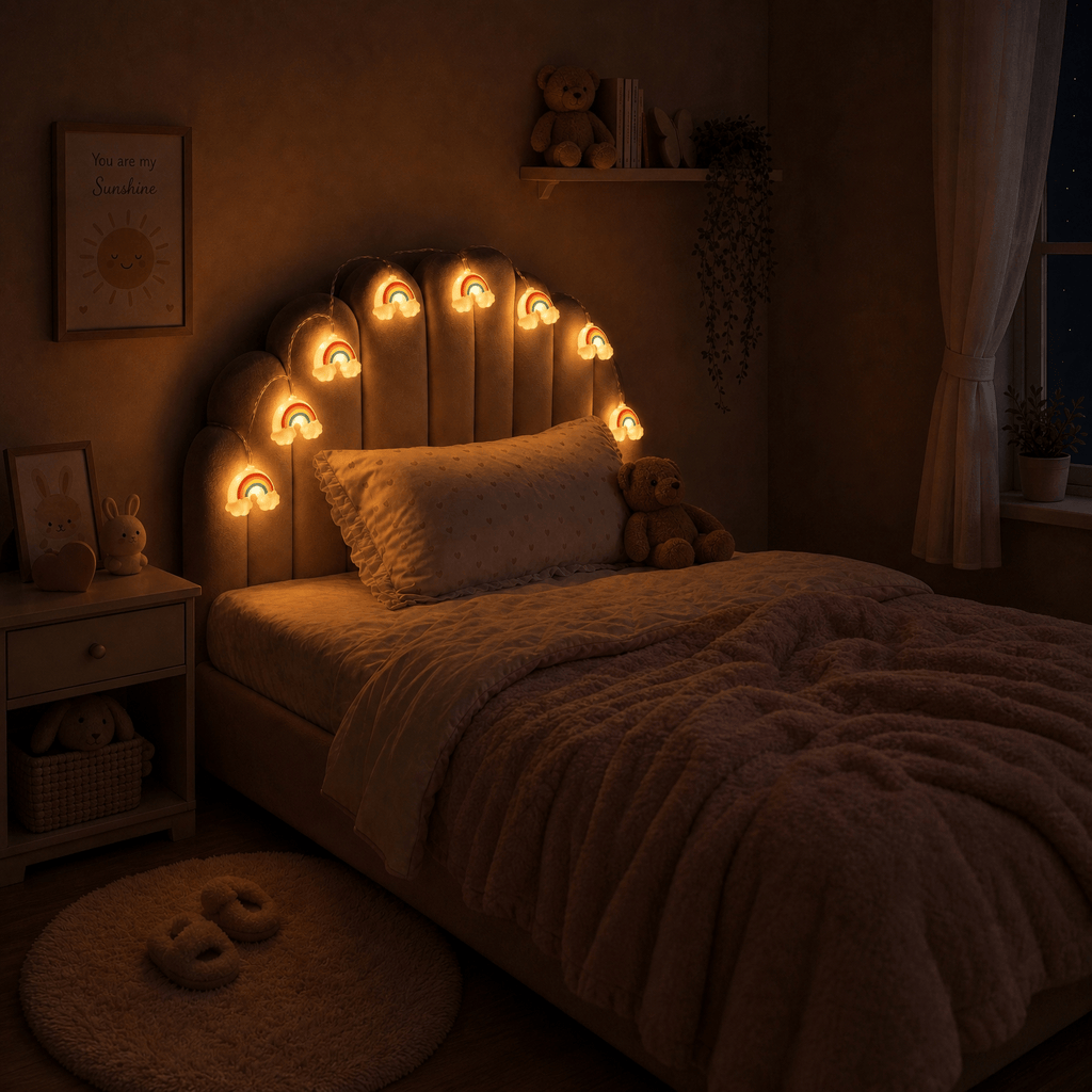 Veilleuse guirlande lumineuse enfant - RainbowParty