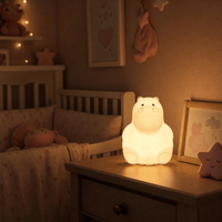 Veilleuse hippopotame bébé - PetitHippo