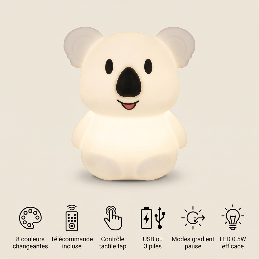 Veilleuse koala rechargeable - KoaJoy