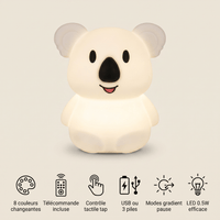 Veilleuse koala rechargeable - KoaJoy