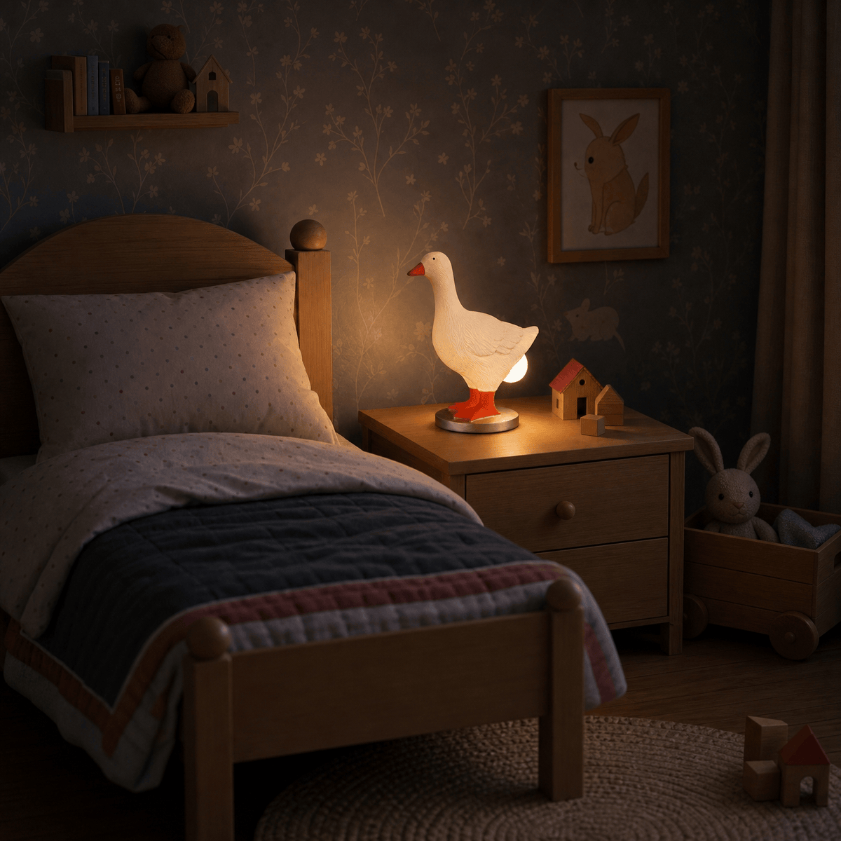 Veilleuse lampe canard LED - DuckLuz