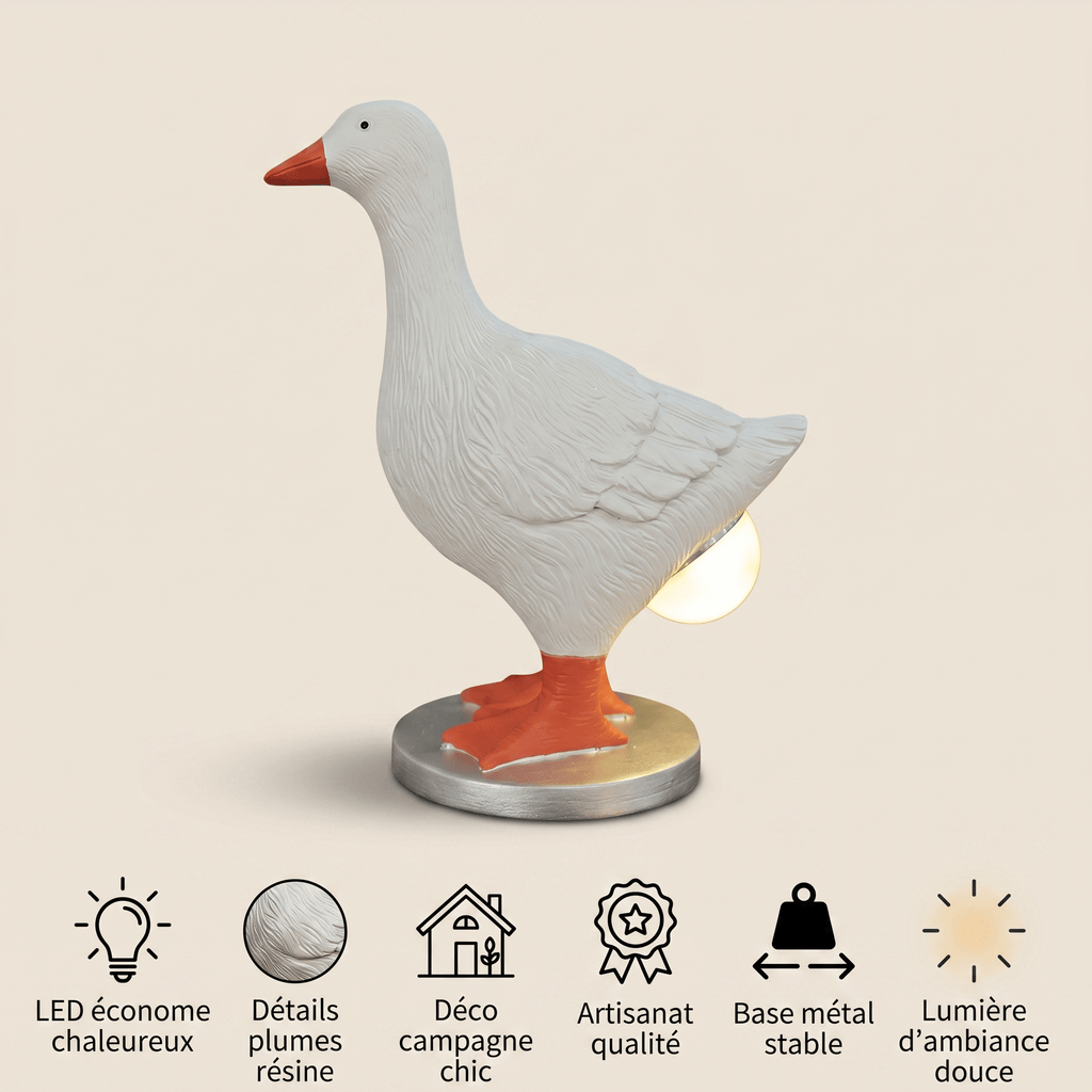Veilleuse lampe canard LED - DuckLuz
