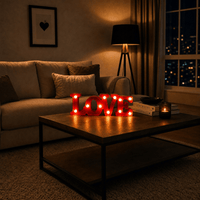 Veilleuse lampe LED love - LoveGlow