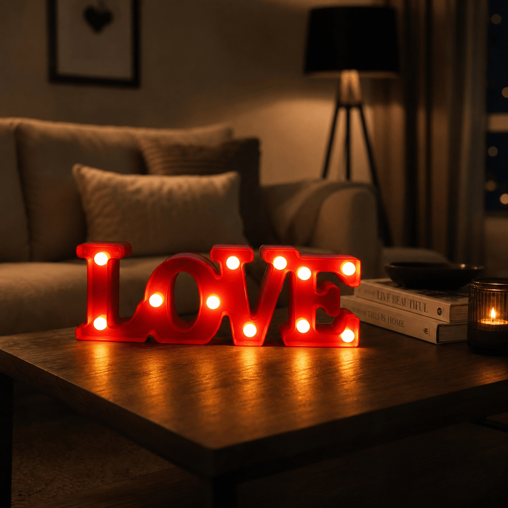 Veilleuse lampe LED love - LoveGlow