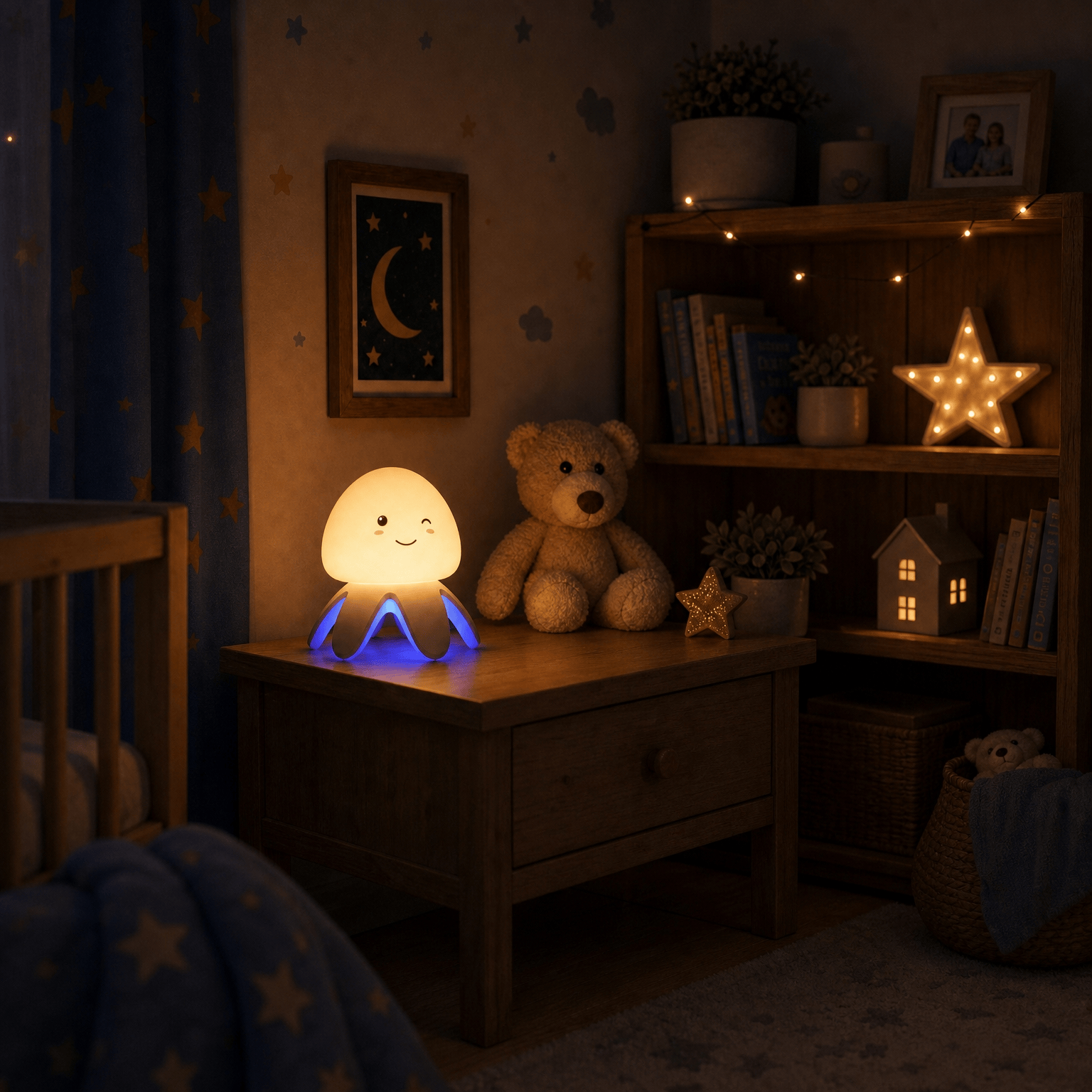 Veilleuse lampe méduse - JellyNuit