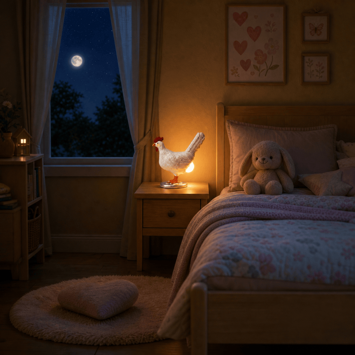 Veilleuse lampe poule - LumiChick