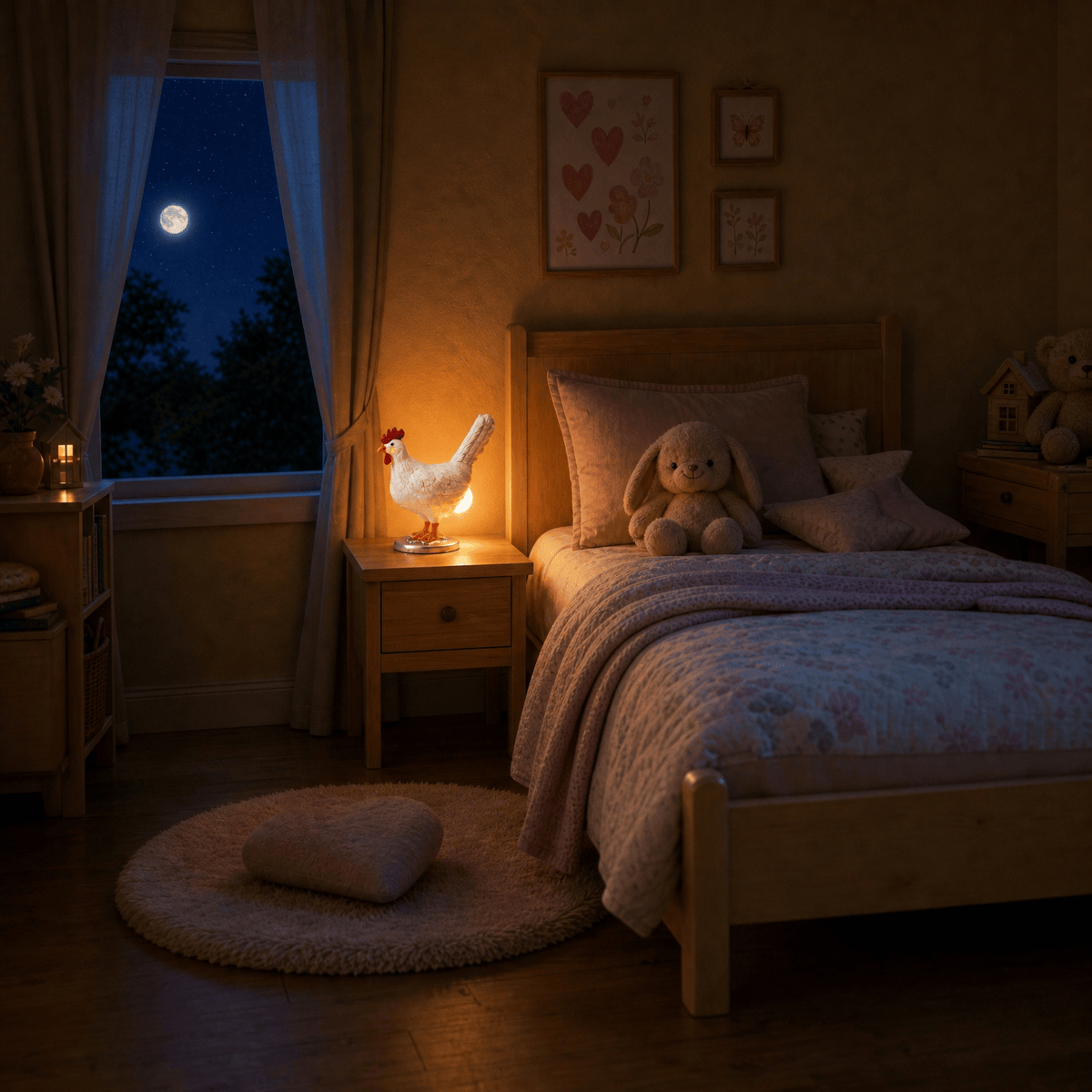 Veilleuse lampe poule - LumiChick