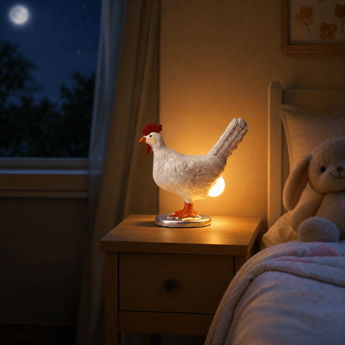 Veilleuse lampe poule - LumiChick