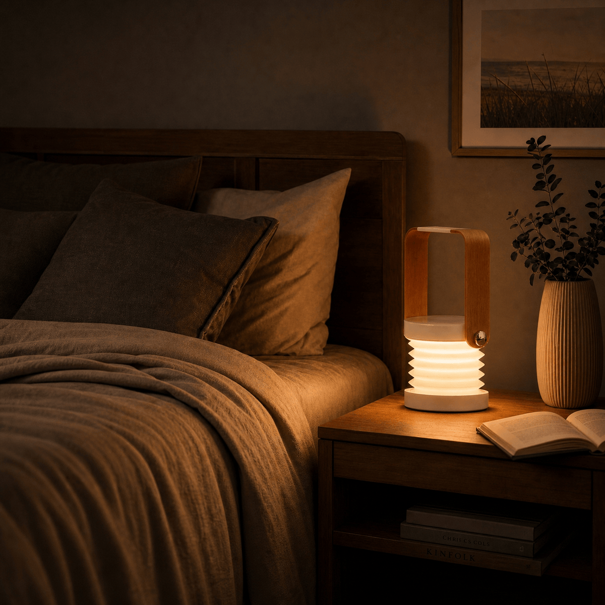 Veilleuse lanterne LED pliable - LumiFold