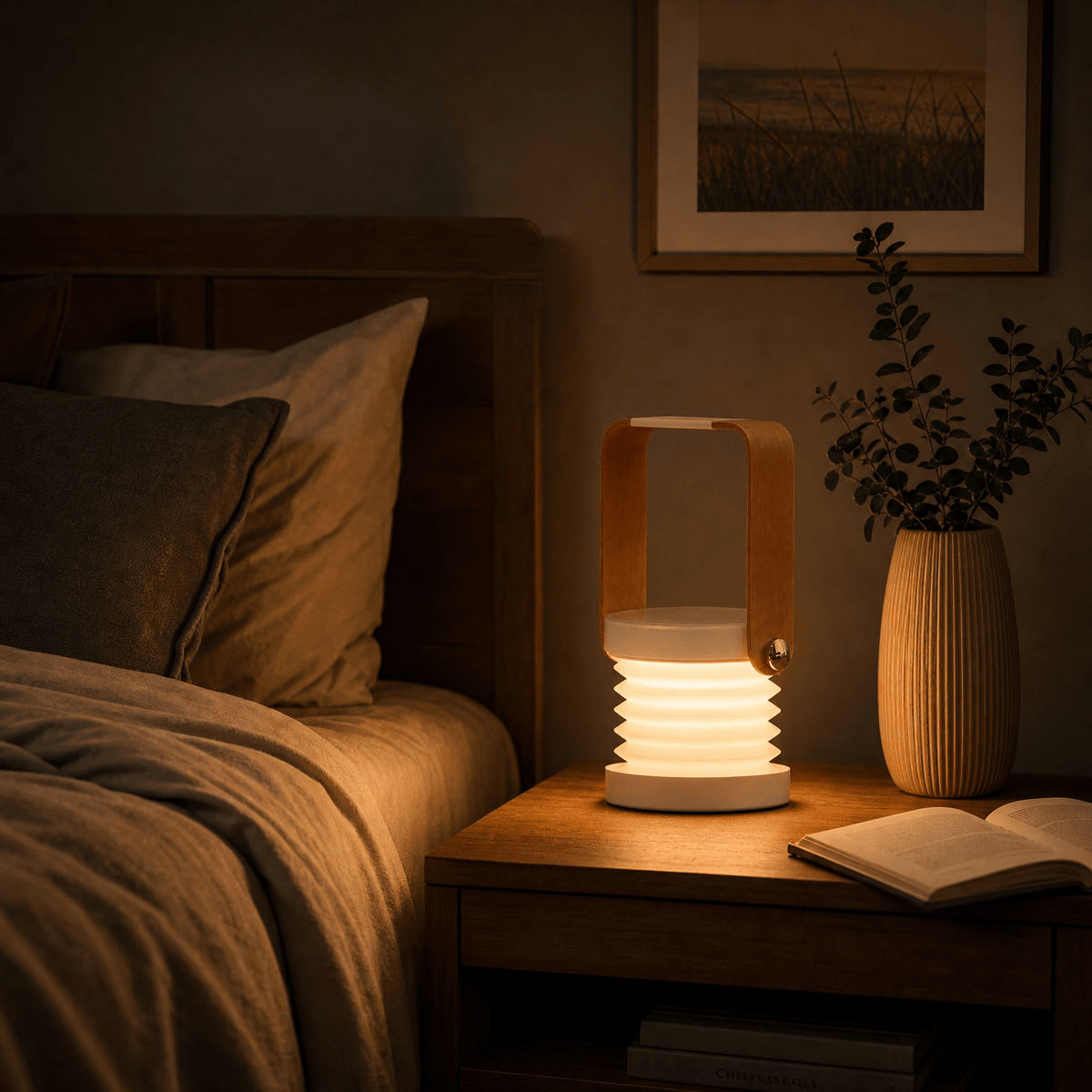 Veilleuse lanterne LED pliable - LumiFold