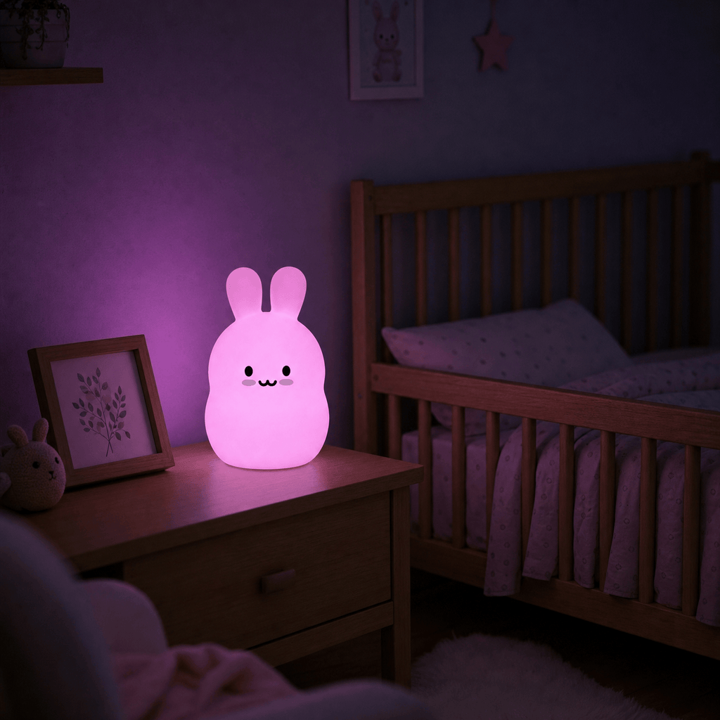 Veilleuse lapin lampe de chevet - JoyRabbit