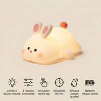Veilleuse lapin pour enfant - SoftLapin