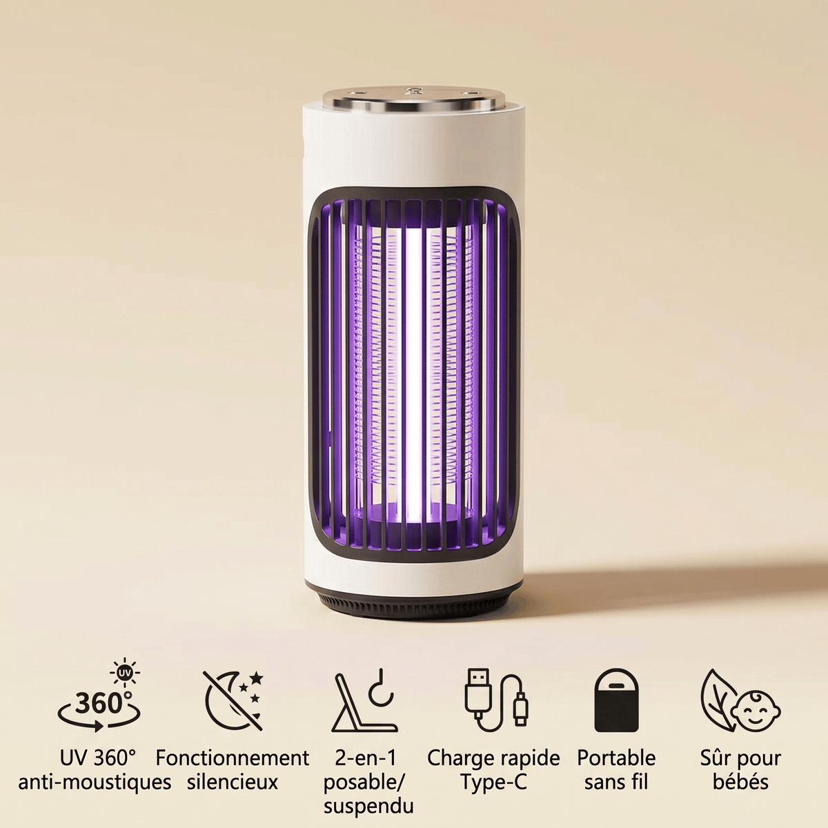 Veilleuse LED anti-moustique - MosquiZap
