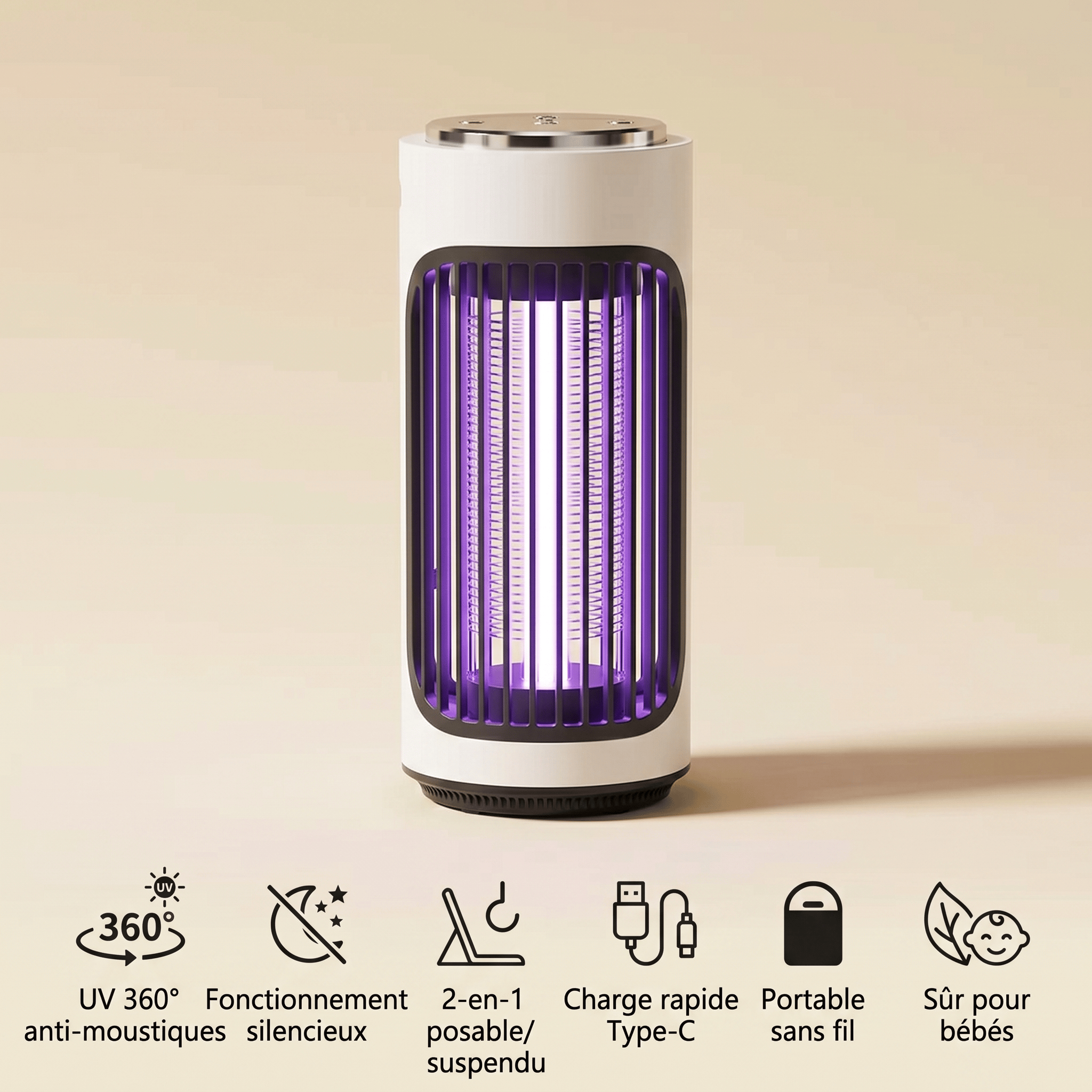 Veilleuse LED anti-moustique - MosquiZap