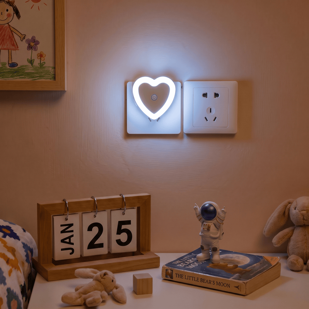 Veilleuse LED Cœur - LumiNuit