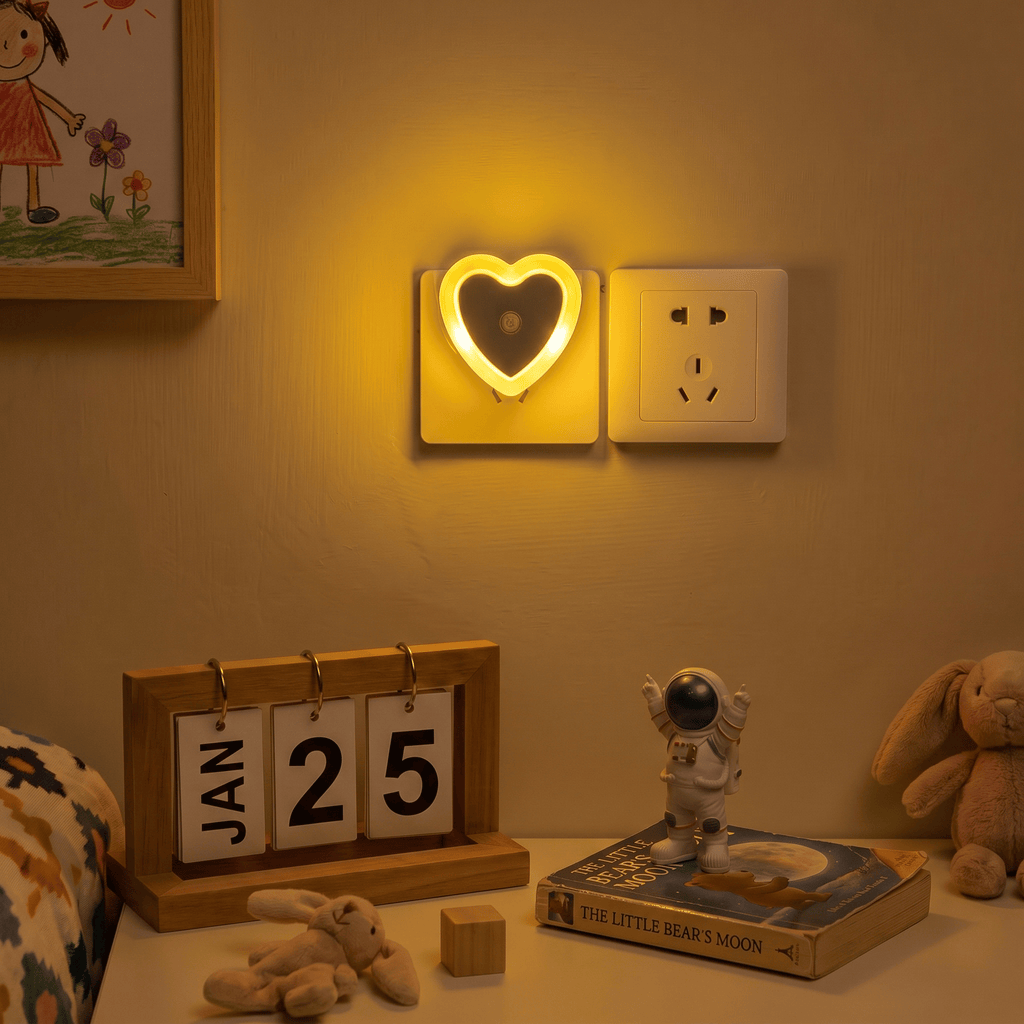 Veilleuse LED Cœur - LumiNuit