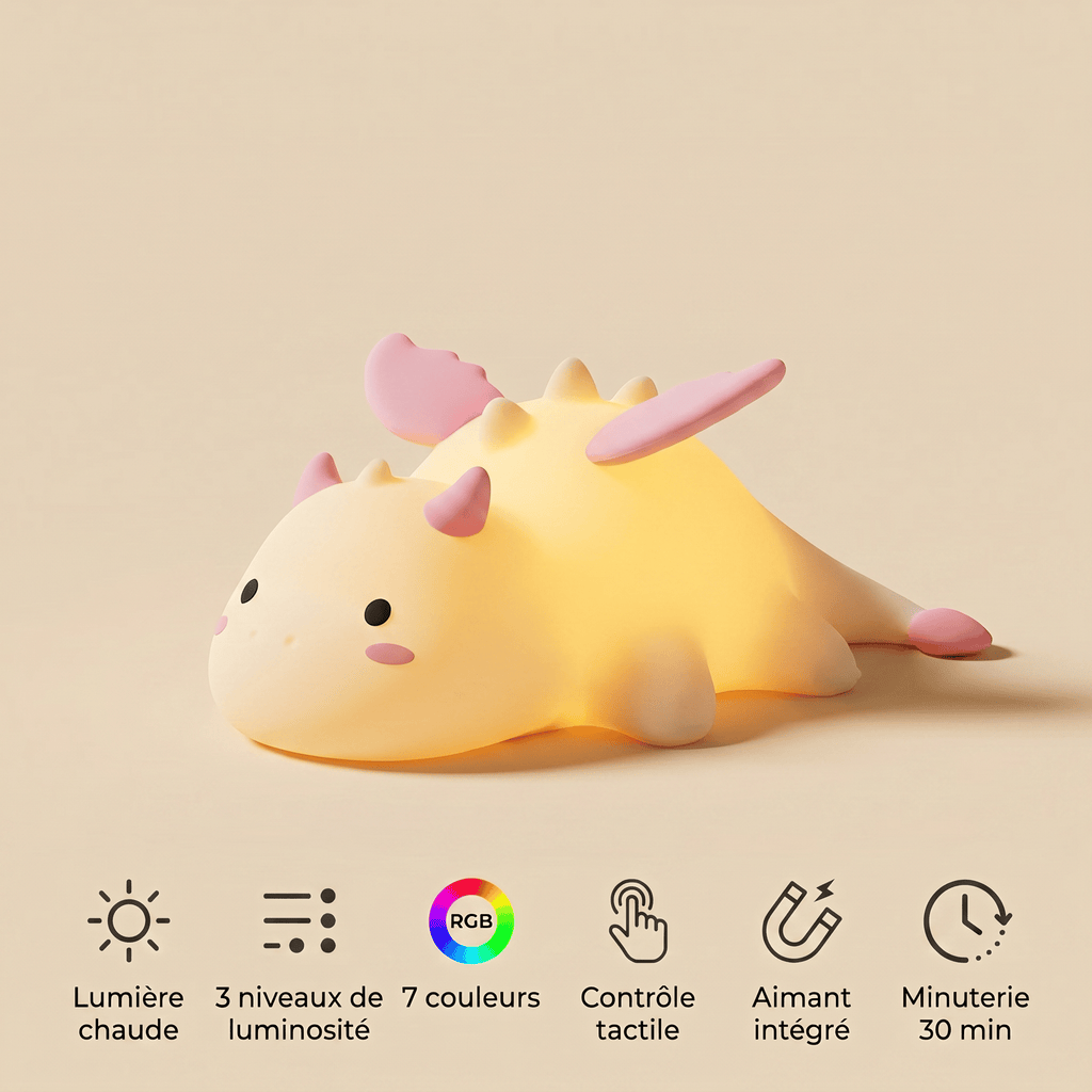 Veilleuse lumineuse dinosaure - DinoPop