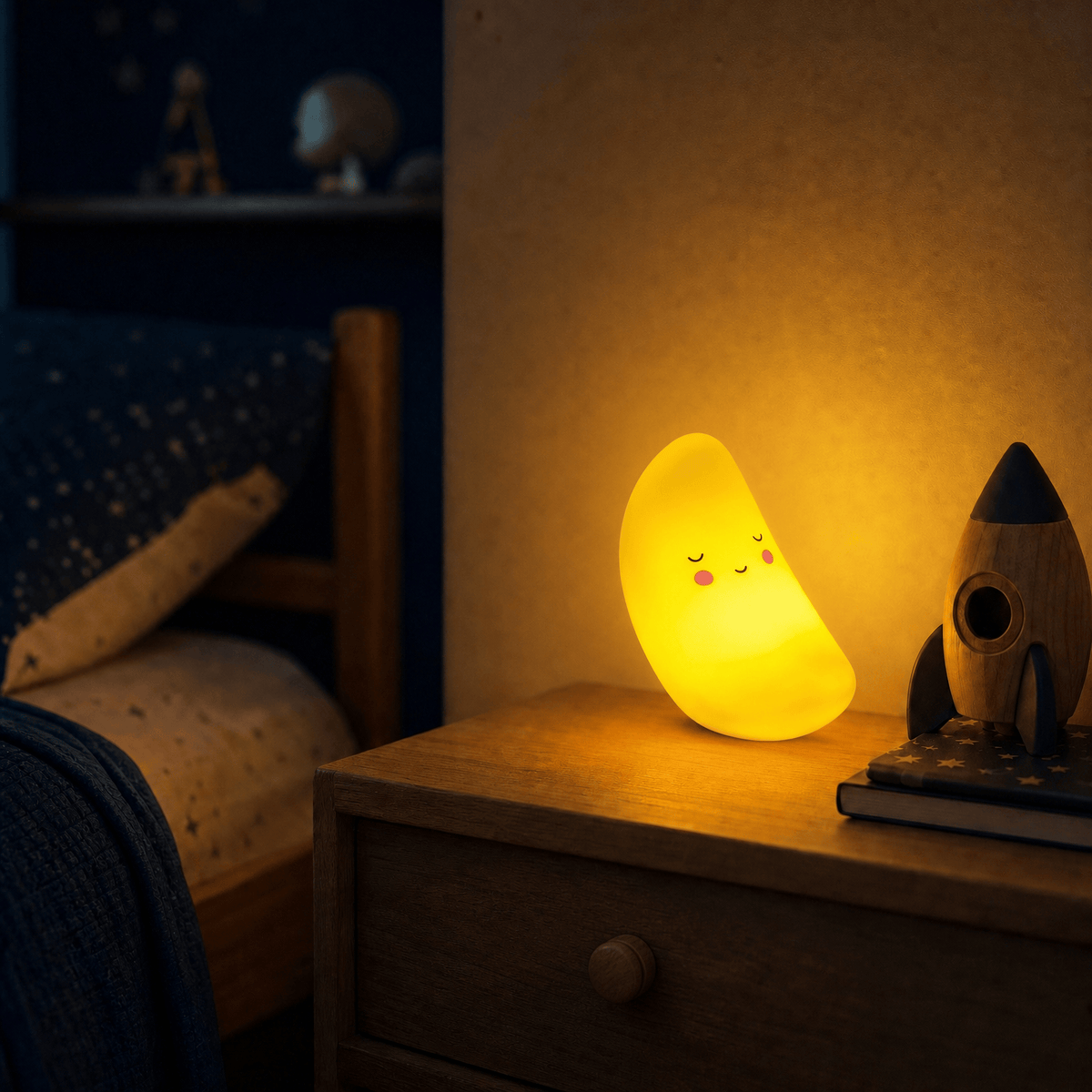 Veilleuse lune bébé - PetitMoon