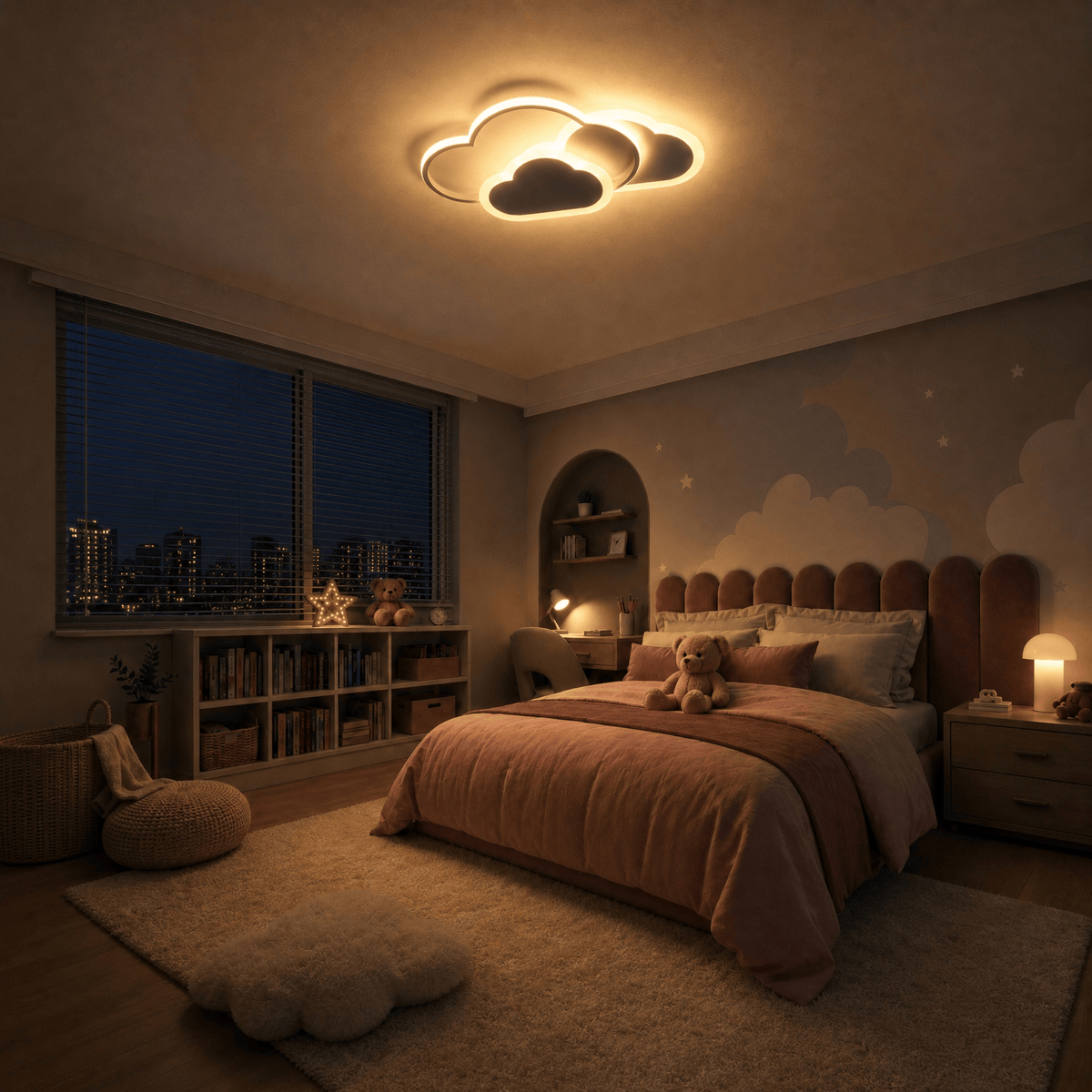 Veilleuse lustre chambre enfant - NuaDream