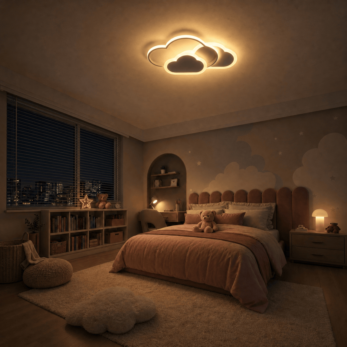 Veilleuse lustre chambre enfant - NuaDream