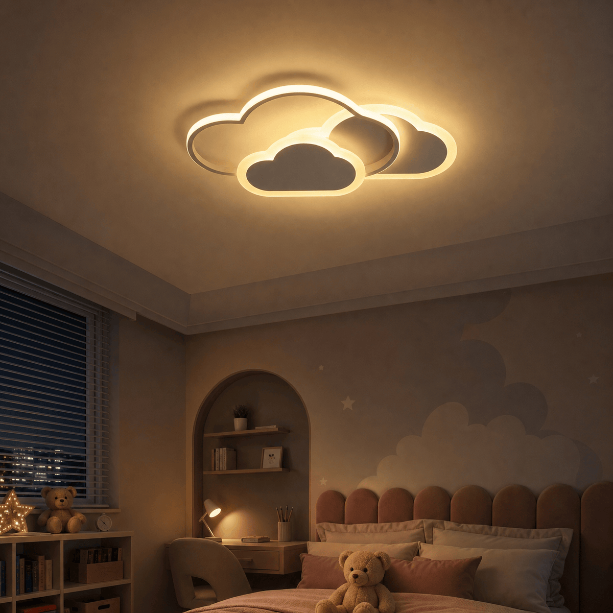 Veilleuse lustre chambre enfant - NuaDream