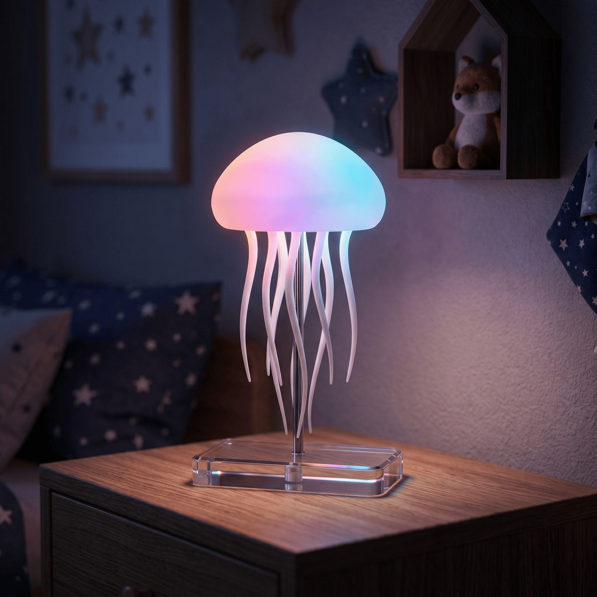 Veilleuse méduse flottante - JellyNight