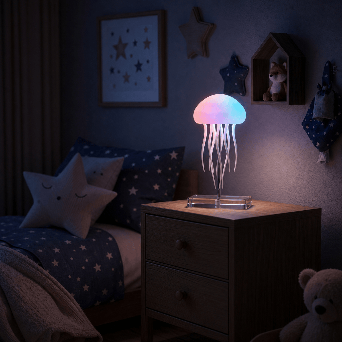Veilleuse méduse flottante - JellyNight