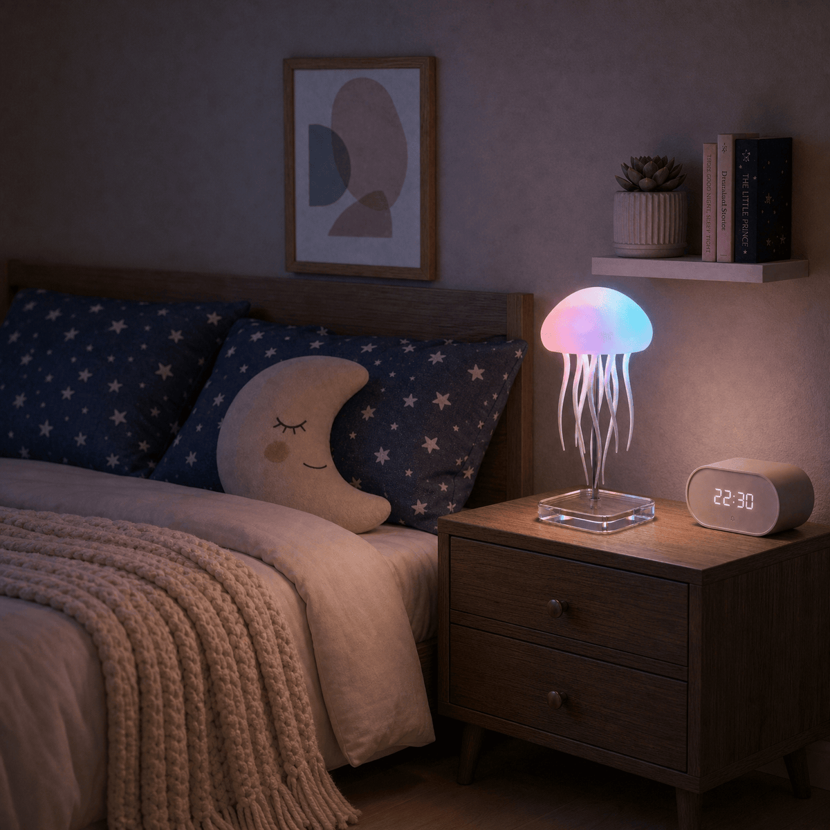 Veilleuse méduse tactile - MedusaLuz