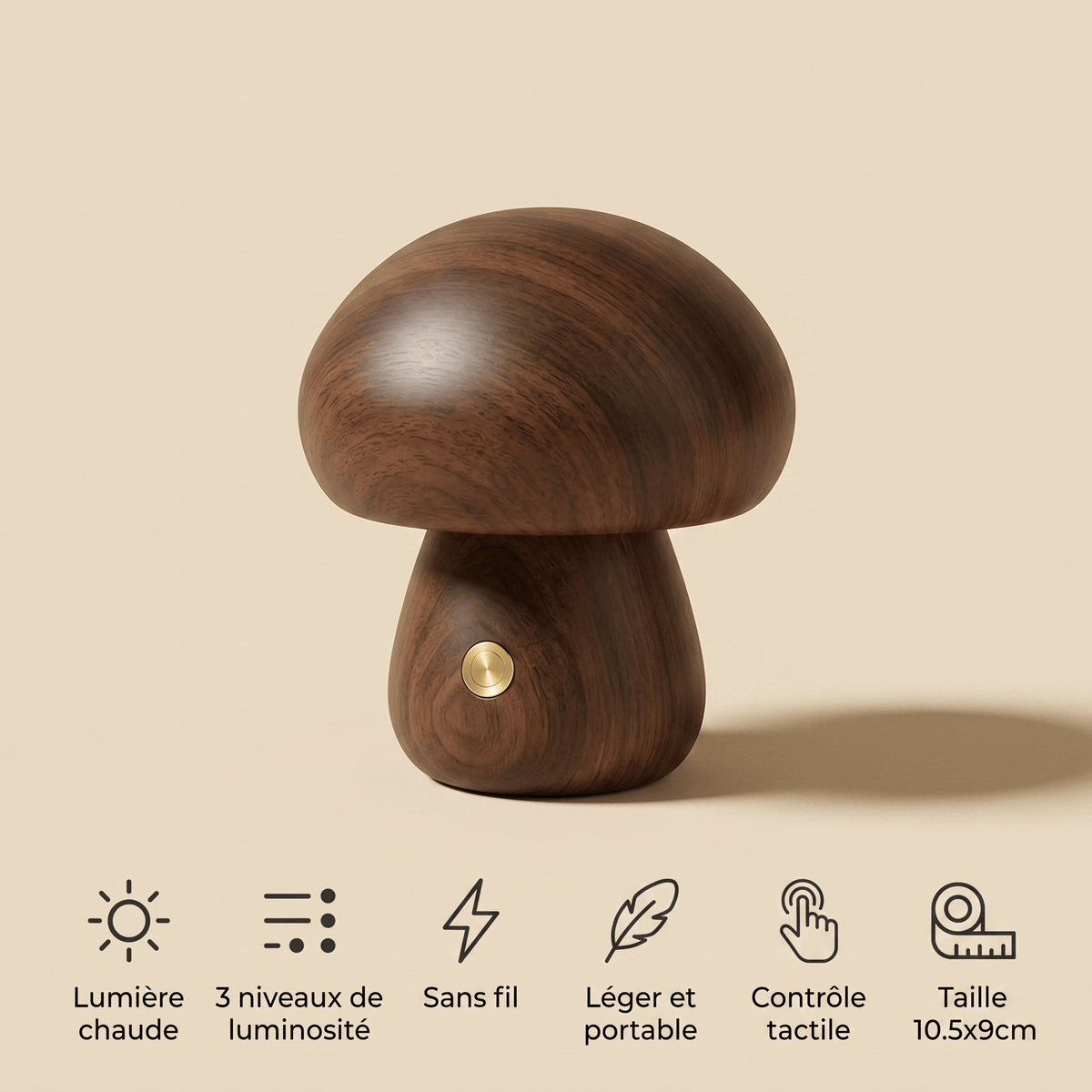 Veilleuse mini champignon - PetitMush