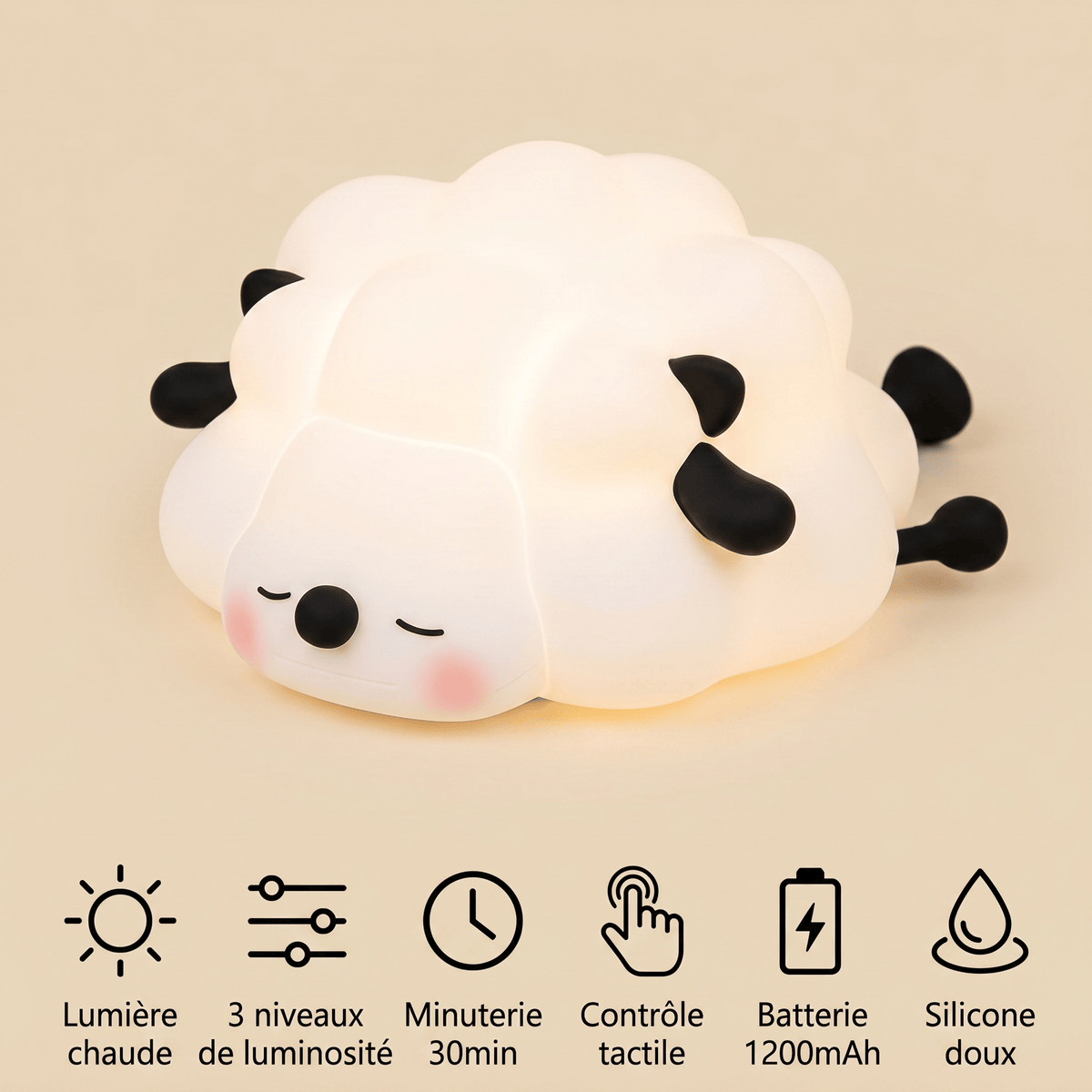 Veilleuse mouton lumineux - DodoSheep
