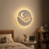 Veilleuse murale lune - Cloudora