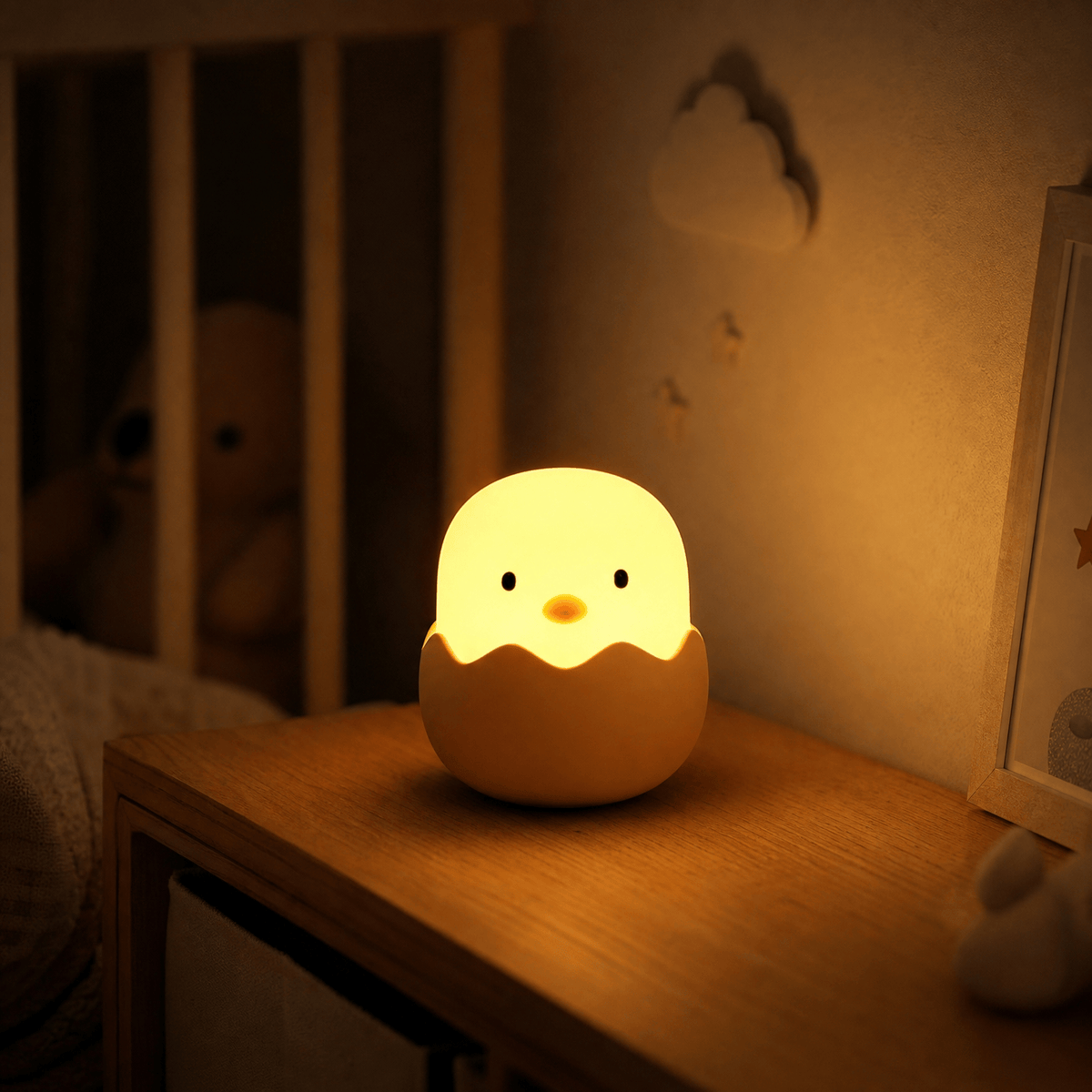 Veilleuse œuf poussin - EggDoux