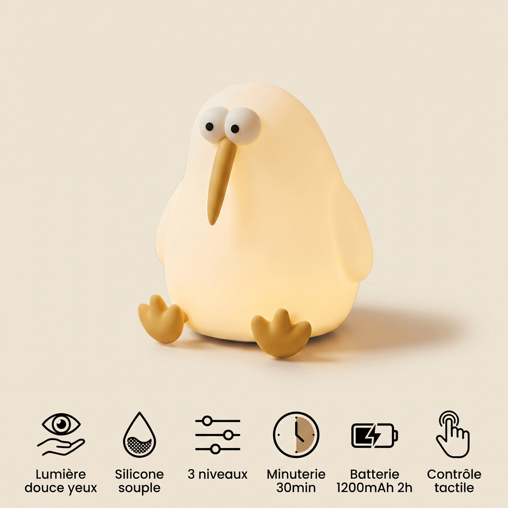 Veilleuse oiseau kiwi - PetitKiwi