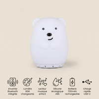 Veilleuse ours rechargeable - TedGlow