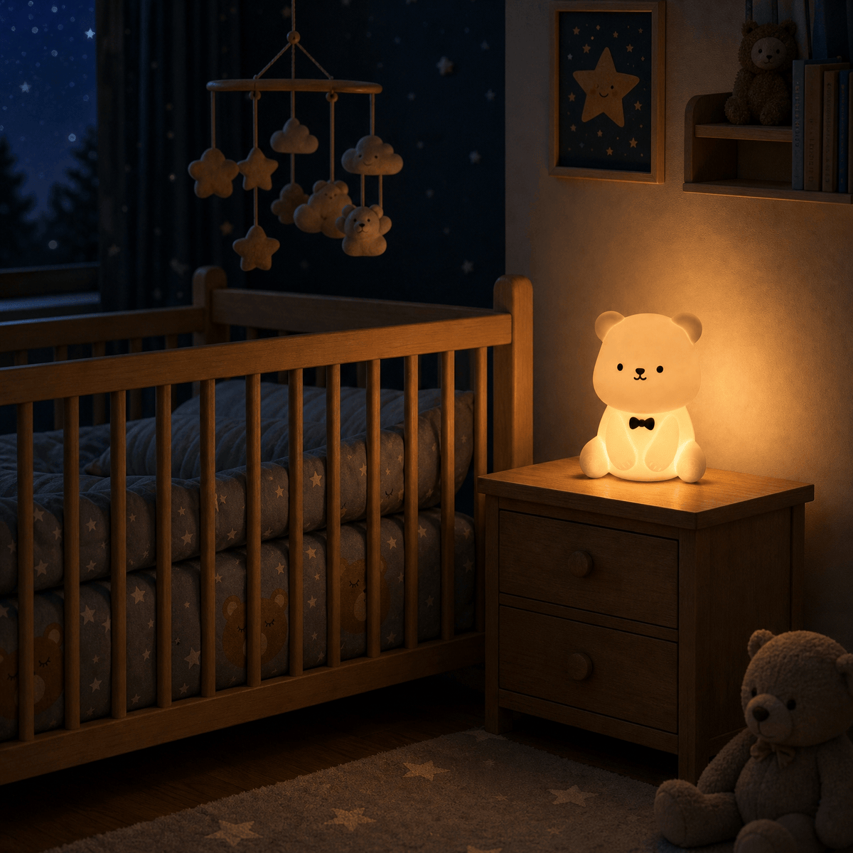 Veilleuse ourson LED - TeddyHug