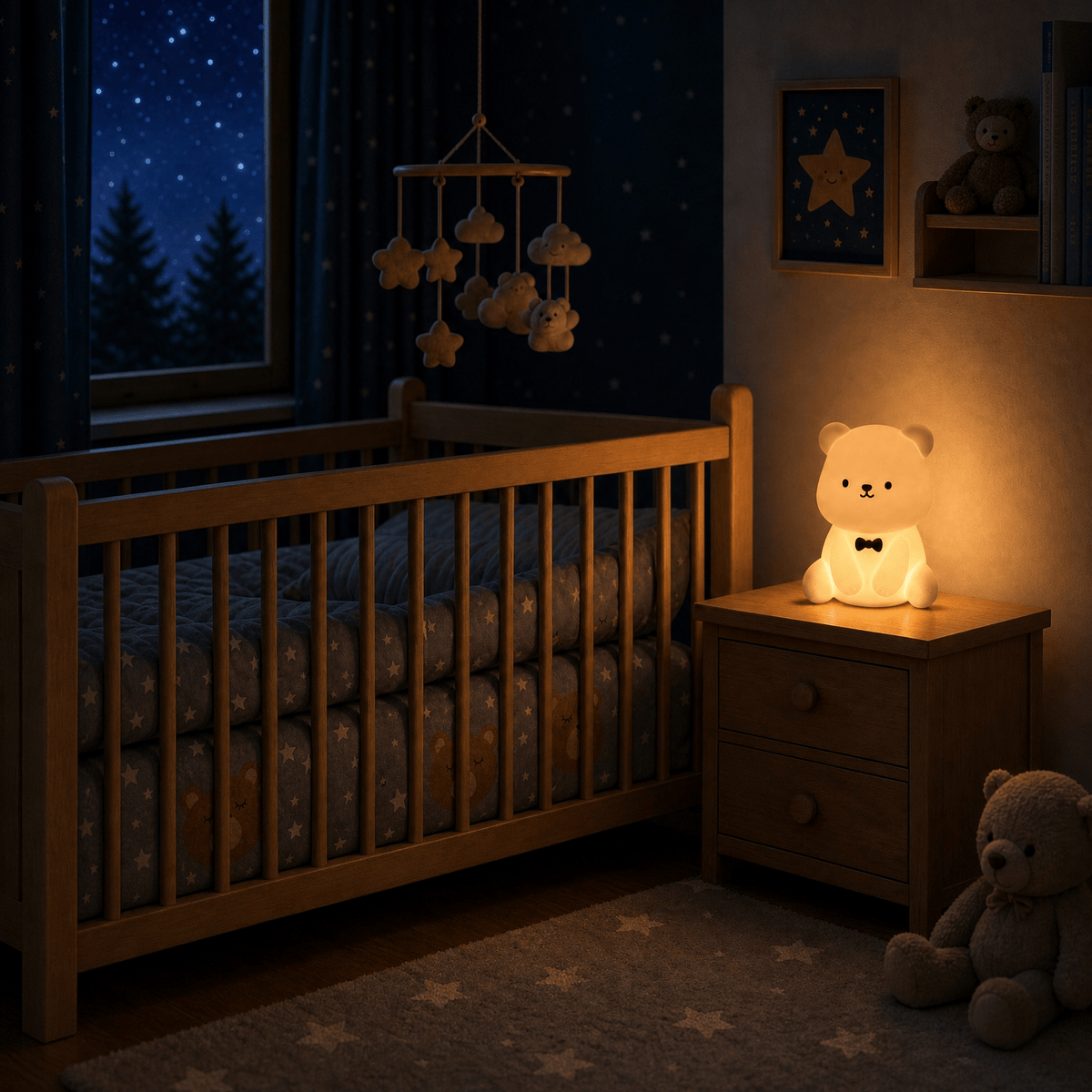 Veilleuse ourson LED - TeddyHug