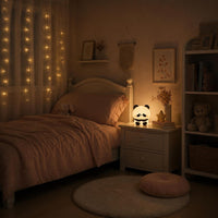 Veilleuse panda LED en silicone - PandaGlow